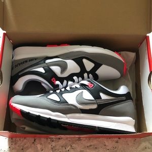 Nike Air Span 2 Black/Dust - Solar Red Size 10